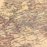 Vintage Retro Matte Kraft  Paper World Map Antique Poster Wall Sticker Home Decora 72.5*47.5CM~GS487