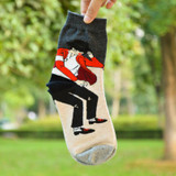 Vintage Retro Famous Man Painting Art Socks Character Pattern Women Men Harajuku Design Novelty Funny Sock
