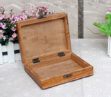 Vintage Paris Tower Cover old wooden box Home Office Sundries Storage Box desktop Decorative Craft Books box DIY Retro Wood box