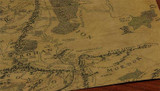 Vintage MIDDLE EARTH MAP On The Lord of the Rings Poster Home Decor Wall Sticker 51x35cm Retro Kraft Paper