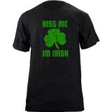 Vintage Kiss Me I'm Irish Shamrock T-Shirt