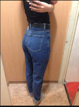 Vintage High Waist Jeans Women Denim Pants  New Slim Boyfriend Pants Capris Trousers Fits Lady Jeans  Women  Jeans