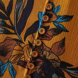 Vintage floral print long skirts women Summer elegant beach maxi skirt Boho high waist asymmetrical skirt printed skirts Vintage floral print long skirts women Summer elegant beach maxi skirt Boho high waist asymmetrical skirt printed skirts