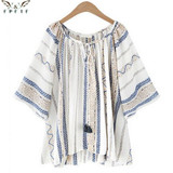 high quality Summer style Kimono blouses top Plus size XL-5XL Fluid Systems Printed Casual Women shirts blusas tops vintage body