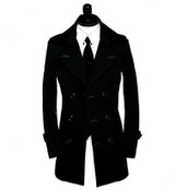 High quality slim trench coat men overcoat mens clothing teenage double breasted outerwear casaco masculino classic casual 9XL