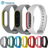 High Quality Silicone Colorful Straps Replacement For Xiaomi Mi Band 2 Wrist Strap Miband 2 Smart Wristband Bracelet Accessories