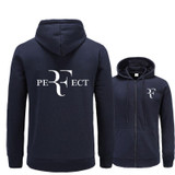 High Quality Roger Federer RF print perfect Hoodies men women unisex Hip Hop zipper black hoodie Sweatshirt hoody Free Shipping High Quality Roger Federer RF print perfect Hoodies men women unisex Hip Hop zipper black hoodie Sweatshirt hoody Free Shipping