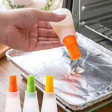 High Quality Portable Flapjack Barbecue Oil Brushes Silicone Baking Kitchen Oil Brush