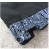 HIGH Quality Newest Fashion 2016 Summer Runway Dress Women's Sleeveless Luxury Sequined Bow Vintage Mini Dress