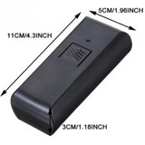 High Quality Newest Black Safe Pet Dog Ultrasonic Aggressive Dog Repeller Train Stop Barking Training Device