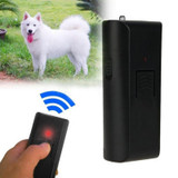 High Quality Newest Black Safe Pet Dog Ultrasonic Aggressive Dog Repeller Train Stop Barking Training Device