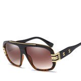High Quality New Popular Sunglasses Men Brand Designer 2017 Retro Sun Glasses For men Male Sunglass Luxury Mirror UV400