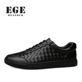 EGE Loafer Men Shoes High Quality Genuine Leather New Arrival Casual Driving Shoes Breathable Soft Male Fashion Shoes for Men