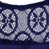 EFINNY Summer Short Sleeve Lace Summer Dress Big Sizes New Women Summer Long Dress Maxi Party Dress Vintage Vestidos L-6XL