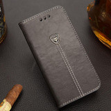 EFFLE For Huawei P9 Lite Luxury Retro PU Leather Case For Huawei Ascend P9 Lite Flip Cover Wallet With Stand Phone Cases 4 Color