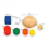 Educational wooden toys hemisphere balancing game blocks Development brain Exercise Baby sense of balance and observation 2016