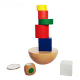 Educational wooden toys hemisphere balancing game blocks Development brain Exercise Baby sense of balance and observation 2016