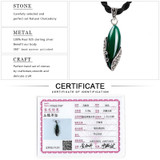 EDI Unique 925 Sterling Silver Garnet Pendants Natural Chalcedony Sterling-silver-jewelry Necklaces For Women Best Gifts