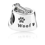 EDELL 100% Genuine 925 Sterling Silver Animal flower pig beads Clear CZ Charm bead Fit Bracelet DIY bangle Pendants Gift jewelry