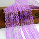 DongCai Lace Trim Ribbon 10 Yards/lot 45mm Apparel Sewing Knit Fabric DIY Embroidered Net Fabric Cord Lace Patchwork Accessories