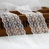 DongCai Lace Trim Ribbon 10 Yards/lot 45mm Apparel Sewing Knit Fabric DIY Embroidered Net Fabric Cord Lace Patchwork Accessories