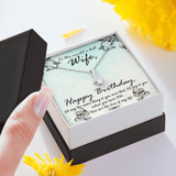 Happy Birthday To Wife - Beauty Necklace