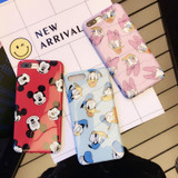 Donald Duck and Daisy phone Cases For iphone 6 6s 6plus 7 7Plus Glossy soft silicon case back cover for iphone 8 8plus