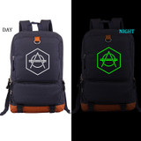 Don Diablo noctilucous backpack student school bag Daily backpack men women Rucksack