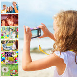 Wisjoys joylink Kids Camera, Rechargeable 2.4inch Digital Camera for kids Toy Camera with 16MP HD 1080P Video Recorder Child Digital Camera with 32GB TF Card