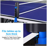 Reemita Table Tennis Set, Ping Pang Set with Premium Table Tennis Bats and 8 Balls, Include Retractable Table Tennis Net Storage bag