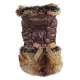 Dogs Cat Dog Clothing Winter Coat Hoodie Jacket Clothes Pets Apparel Puppy