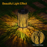 Orelpo Solar Lantern Lights, Outdoor Lights Solar for Decorative Atmosphere Hanging Garden Lantern for courtyard, party