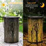 Orelpo Solar Lantern Lights, Outdoor Lights Solar for Decorative Atmosphere Hanging Garden Lantern for courtyard, party