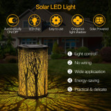 Orelpo Solar Lantern Lights, Outdoor Lights Solar for Decorative Atmosphere Hanging Garden Lantern for courtyard, party