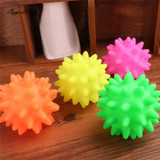 Dog Toys For Large Dogs 1 PC Beautiful New Rubber Ball Toy Dog Pet Fun Spikey Ball Biting Chewing And Toys Wholesale JA1