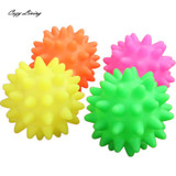Dog Toys For Large Dogs 1 PC Beautiful New Rubber Ball Toy Dog Pet Fun Spikey Ball Biting Chewing And Toys Wholesale JA1