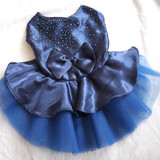 Dog Puppy Wedding Party Lace Dress Clothes Bow Tutu Princess Dress Pet Apparel