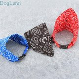 dog collar Doglemi lovely pet  Adjustable Pet Dog Puppy Cat Neck Scarf Bandana Collar Neckerchief oct1027