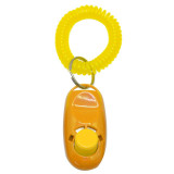 Dog Clicker Cat Training Trainer with Key Ring And Wrist Strap 7 Colors