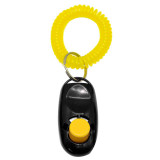 Dog Clicker Cat Training Trainer with Key Ring And Wrist Strap 7 Colors