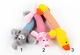 Dog Cat Pet Chew Toys Canvas Durability Vocalization Dolls Bite Toys for Dog Accessories pet dog products High Quality Cute 05