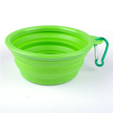 Dog Bowl,Dog Cat Pet Travel Bowl Silicone Collapsible Feeding Water Dish Feeder portable water bowl for pet