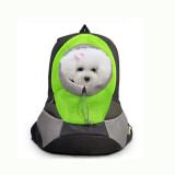 Dog Carrier Pet Backpack Bag Portable Travel Bag Pet Dog Front Bag Mesh Backpack Head Out Double Shoulder Outdoor Pet Carrier