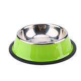 Dog Bowl Stainless Steel Anti-skid Pet Dog Cat Food Water Bowl Pet Feeding Bowls XS-L For Pet Food Water Feeder