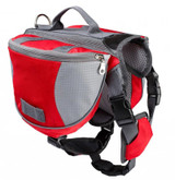 Dog BackPack Harness Quick Release Carriers Dog Pack Hound Travel Camping Hiking Saddle Bag Rucksack for Medium & Large Dog
