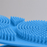 Silicone Back Scrubber Soft Loofah Bath Towel Bath Belt Body Exfoliating Massage For Shower Body Cleaning Bathroom Shower Strap