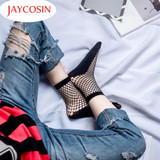 Socks Kancoold Coolbeener Socks Women Sexy Lace Fishnet Net Plain Top-Ankle Short Socks Stylish Drop Shipping