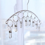 Socks Hanging Clips Stainless Metal Laundry Socks Dry Hangers Washing Clothes Airer Dryer Rack Hanger Clothing Hanging Racks Socks Hanging Clips Stainless Metal Laundry Socks Dry Hangers Washing Clothes Airer Dryer Rack Hanger Clothing Hanging Racks