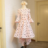 SOCCI Weekend Sweet Girls Pink Short Cocktail Dresses 2017 high low Homecoming Dress Asymmetrica Formal Evening Party Prom Gowns