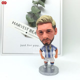 Soccerwe dolls figurine football stars Mess* 16-17 Movable joints resin model toy action figure dolls collectible gift